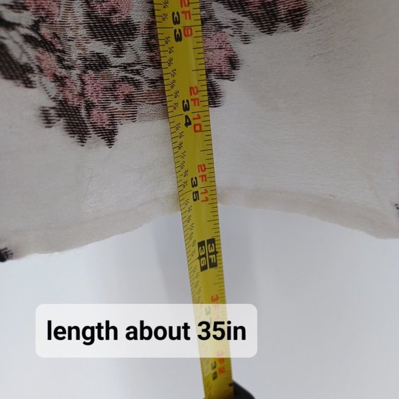 SISTER JANE M Dream Pink Black Floral Jacquard Ruffle Dress Mini Tiered Lux Puff - Picture 11 of 15